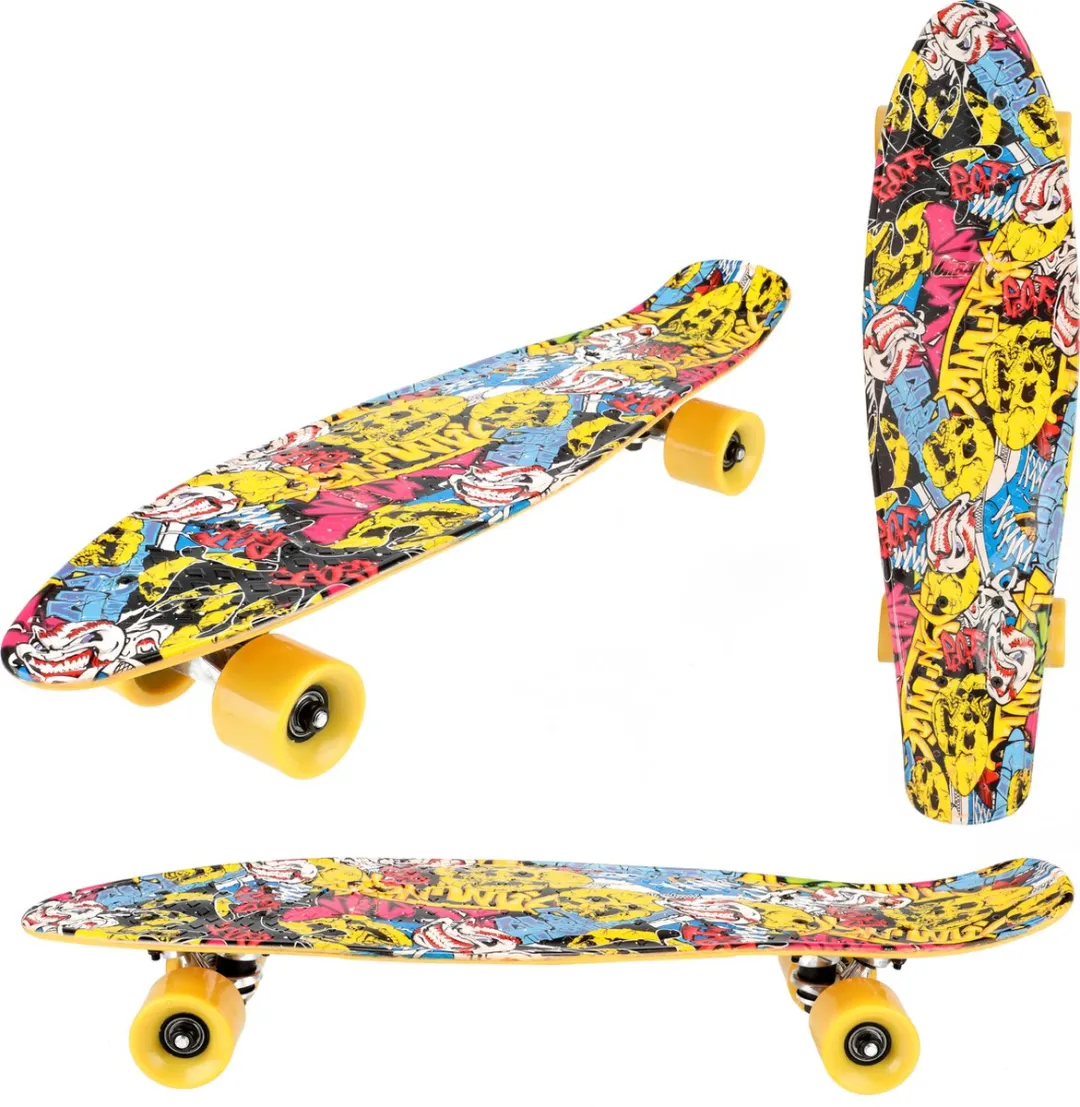 Toi-Toys Skateboard Skul 60cm