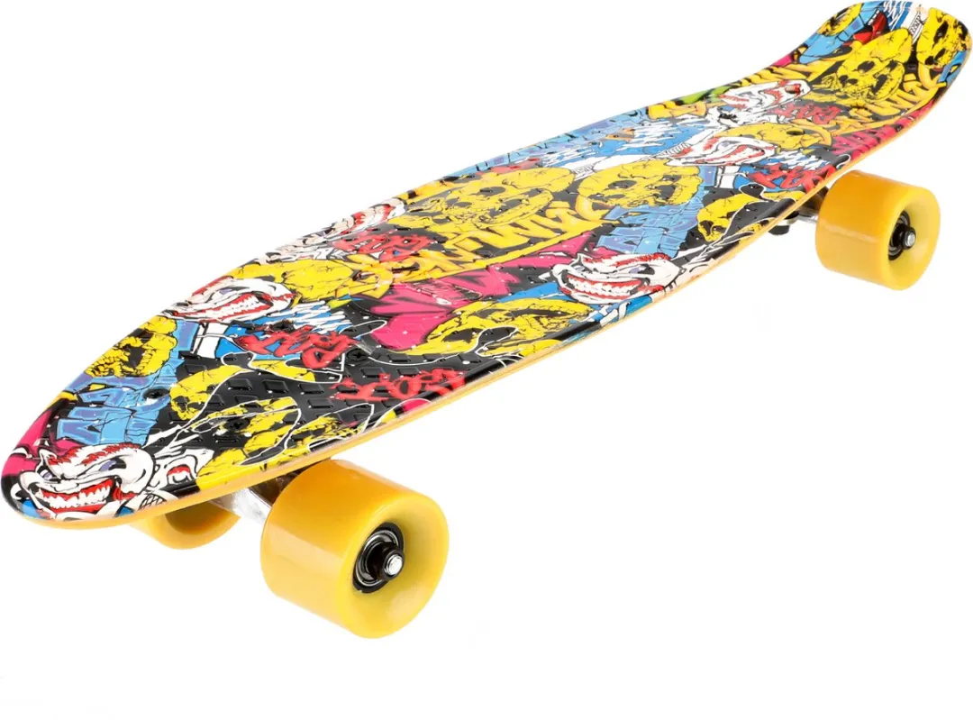 Toi-Toys Skateboard Skul 60cm - Multi