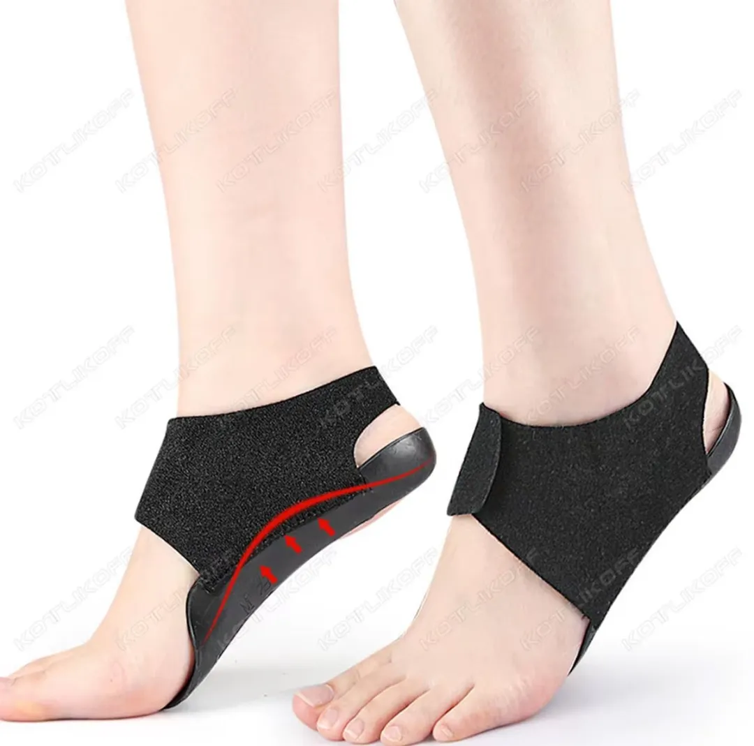 RedParrot Voet & Hielbrace - Maat 40-45 - Zwart