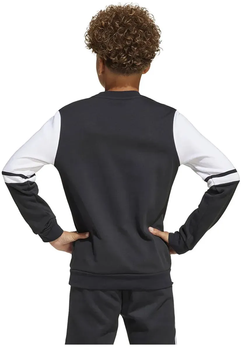 Adidas Squadra 25 Sweater Junior 140 - Zwart/Wit