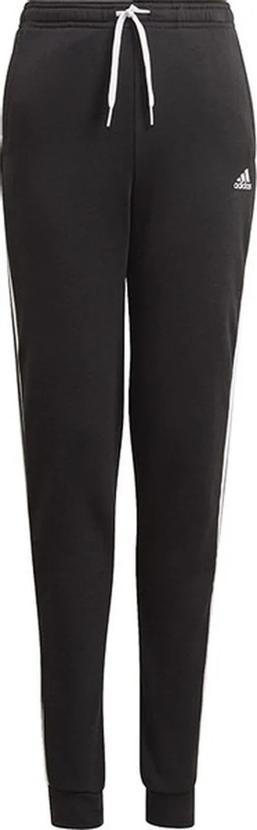 adidas 3 Stripes Trainingsbroek Meisjes 128 - Zwart