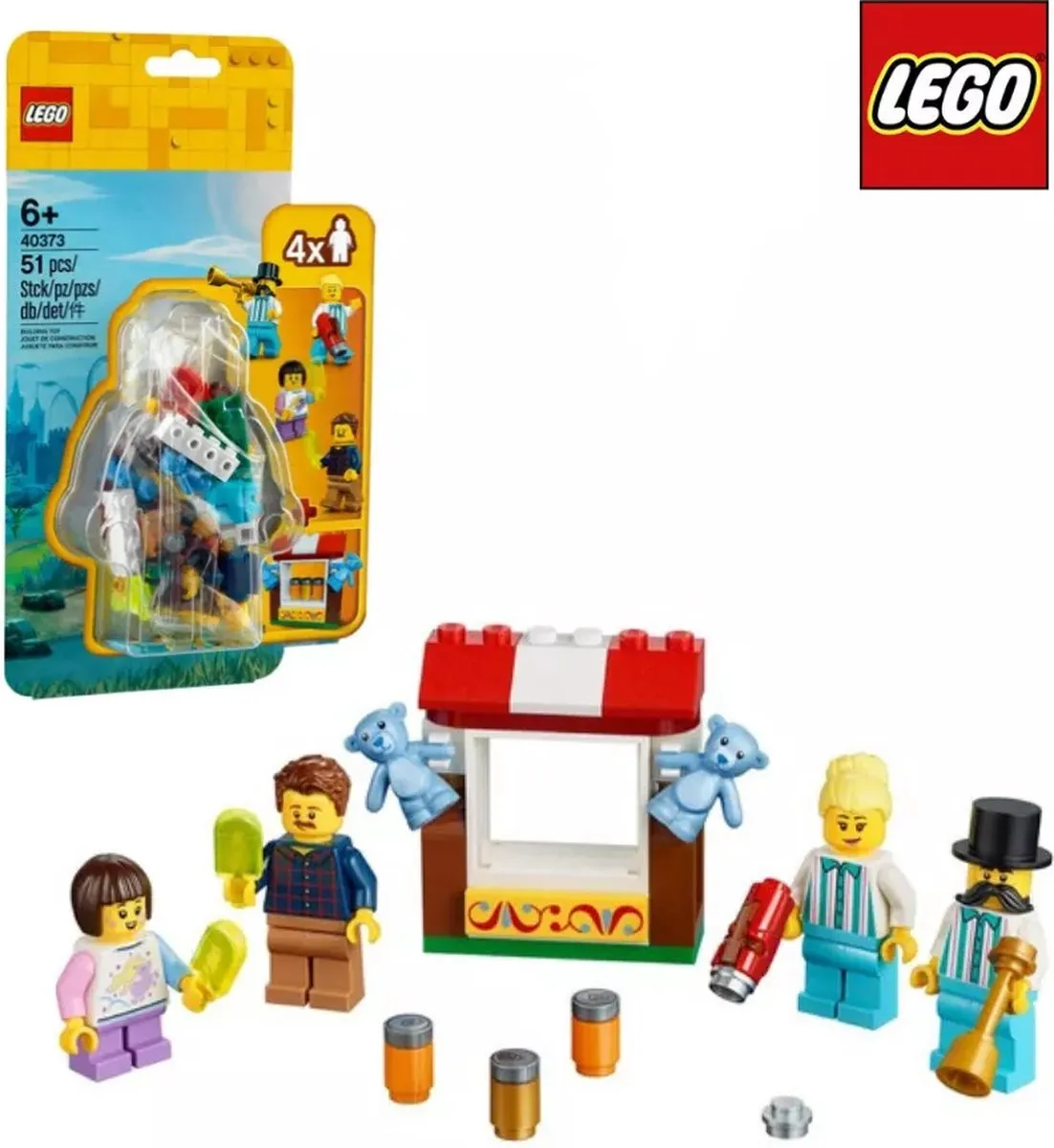LEGO Minifiguren Kermis Accessoireset 40373