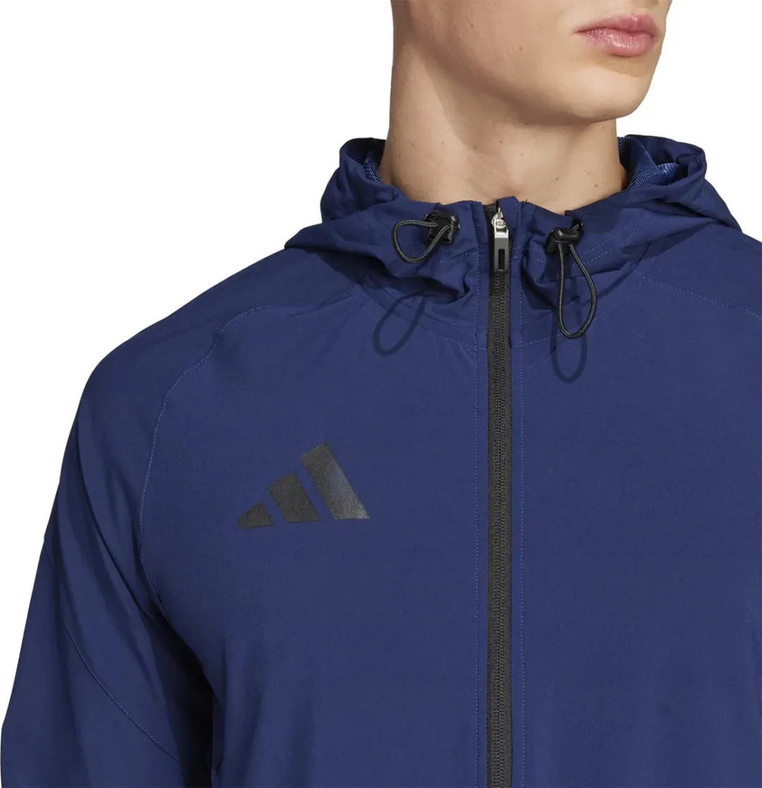 adidas Tiro 25 Competition Vis Tech Reisjack - Blauw