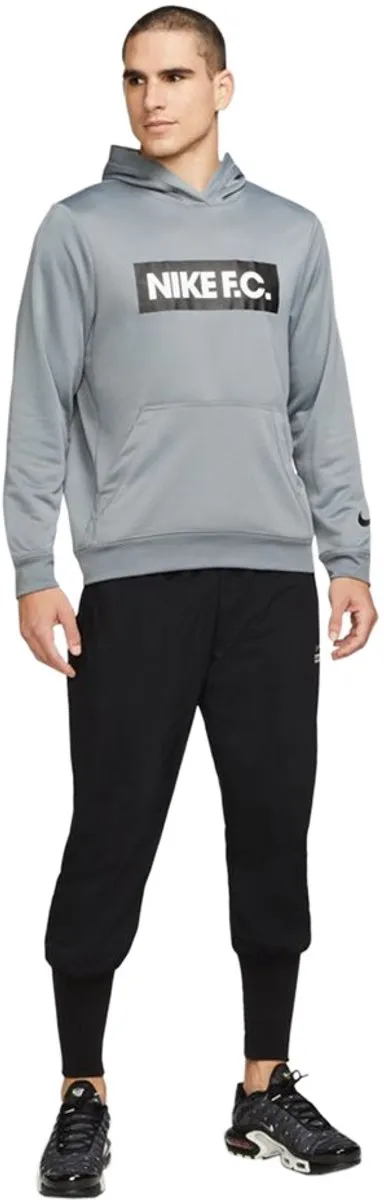 Nike Dri-FIT FC Libero Hoodie Heren - Grijs - 2XL