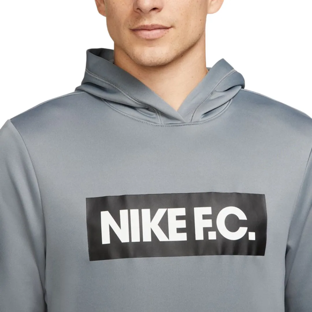 Nike Dri-FIT FC Libero Hoodie Heren - Grijs - 2XL