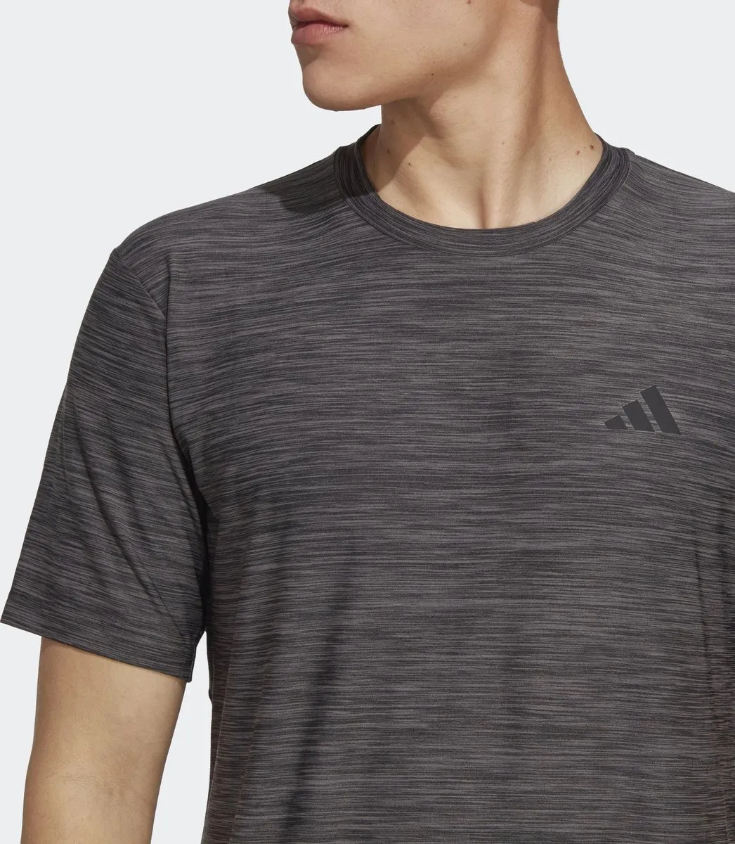 adidas Performance Train Essentials Stretch T-shirt IC7418 - Heren - Zwart - S