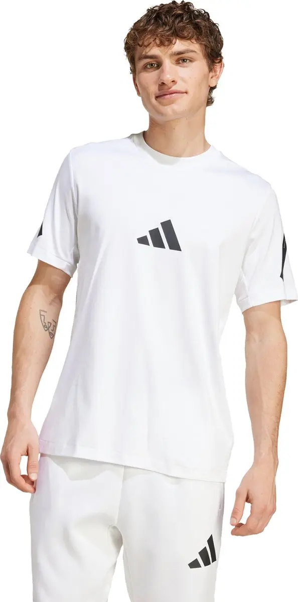adidas Z.N.E. T-shirt JE3078 - Heren - Wit