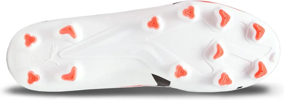 PUMA ULTRA PLAY FG Heren Sportschoenen 42,5 - Wit/Zwart/Roze