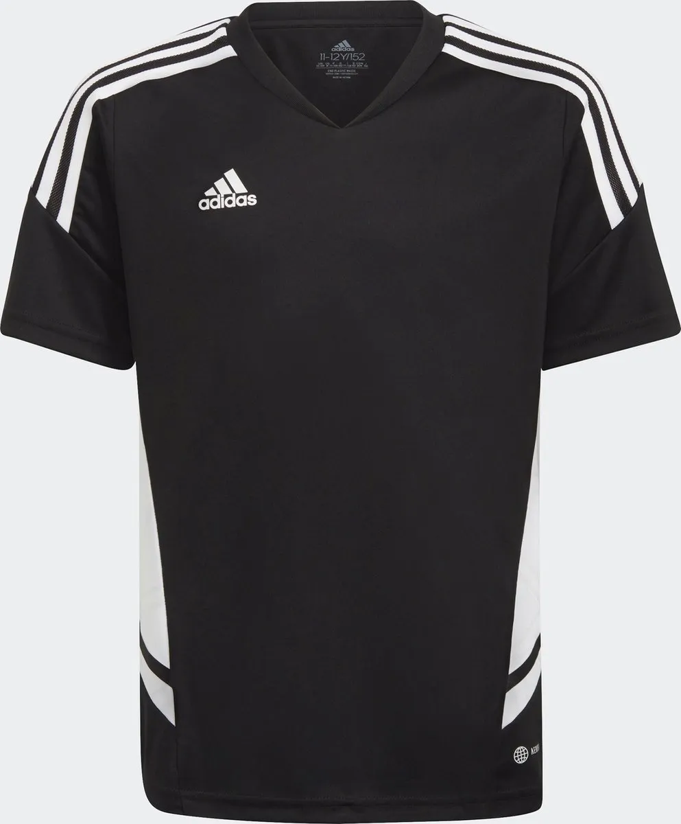 adidas Performance Condivo 22 Voetbalshirt 140 - Zwart