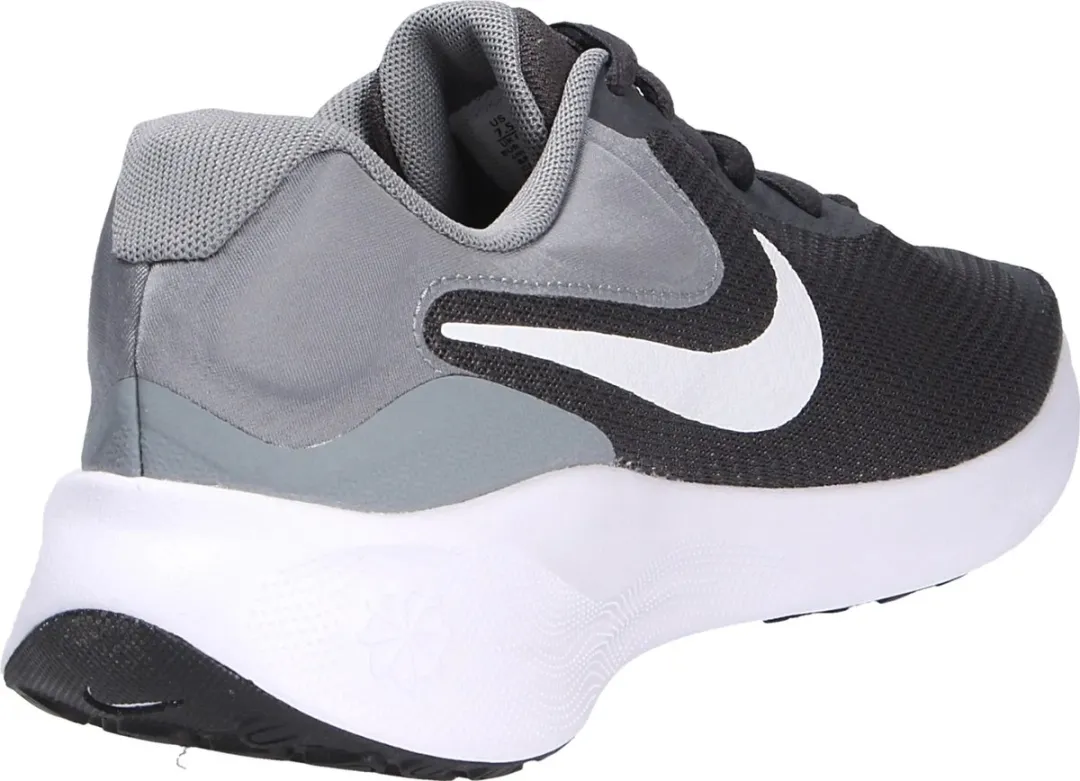 Nike Revolution 7 Heren Sportschoen 40.5 - Grijs/Zwart