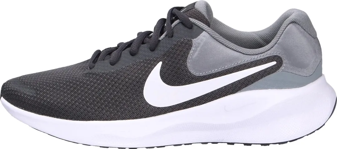 Nike Revolution 7 Heren Sportschoen 40.5 - Grijs/Zwart