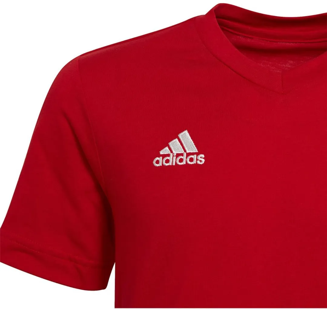 Adidas Entrada 22 T-Shirt Kinderen - 152 - Rood