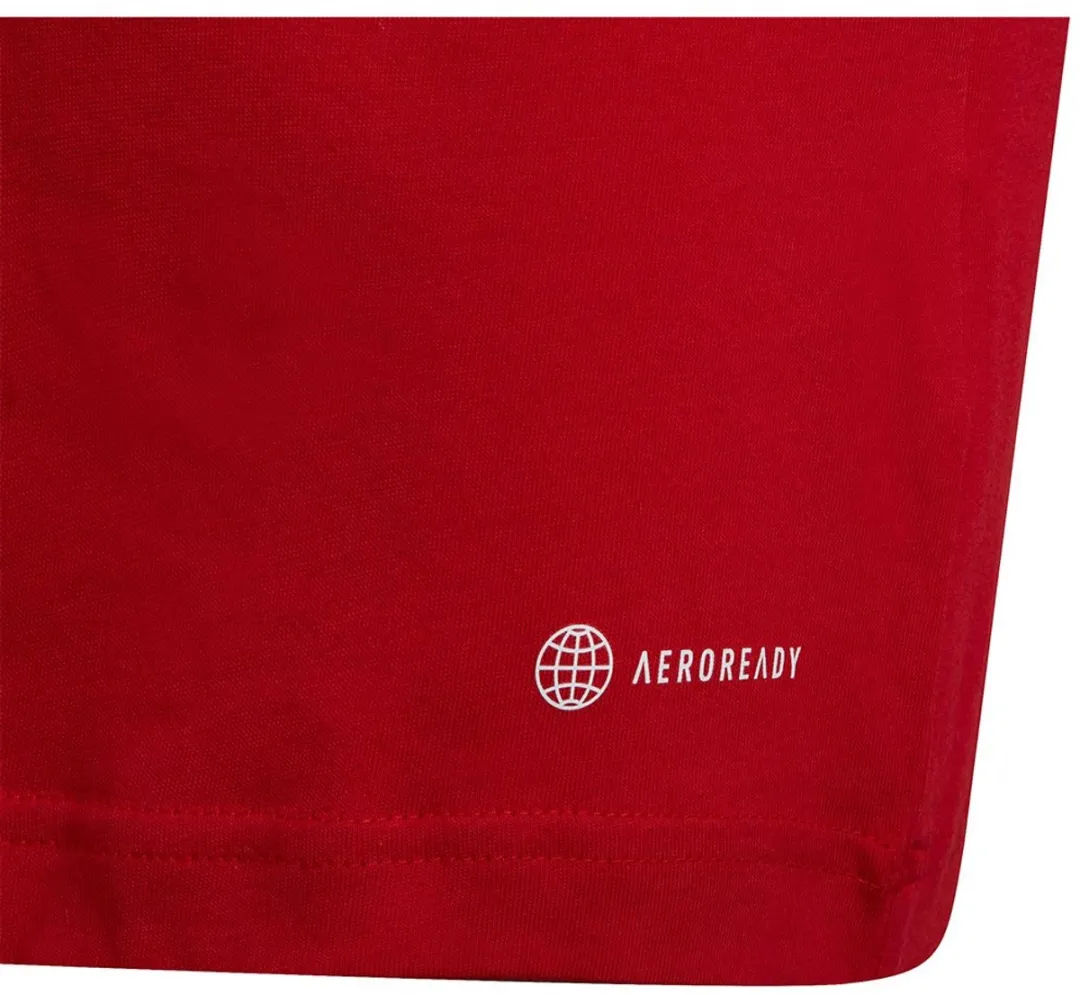 Adidas Entrada 22 T-Shirt Kinderen - 152 - Rood