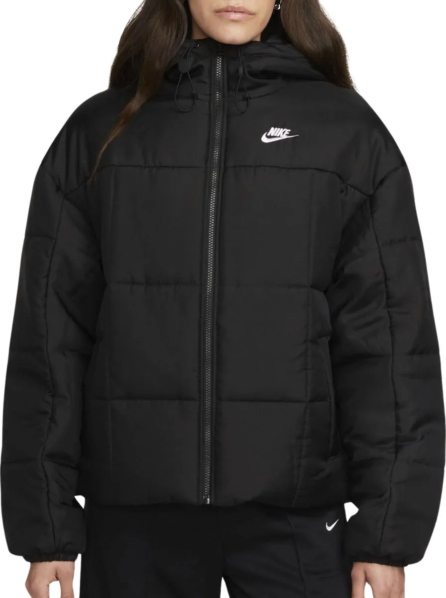 Nike Sportswear Classic Puffer Winterjas Dames S - Wit