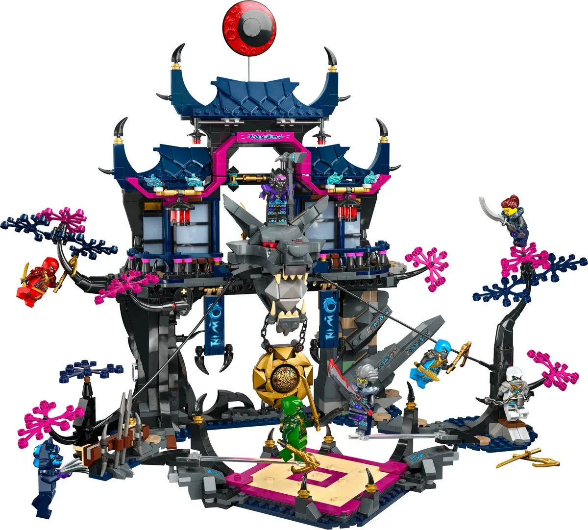 LEGO Ninjago Wolvenmasker Schaduwdojo 71813 - 1190 Stukken