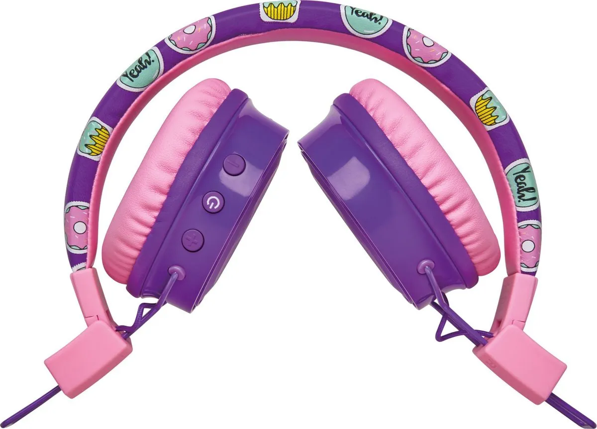 Trust Comi Kinder Koptelefoon 23608 - Paars