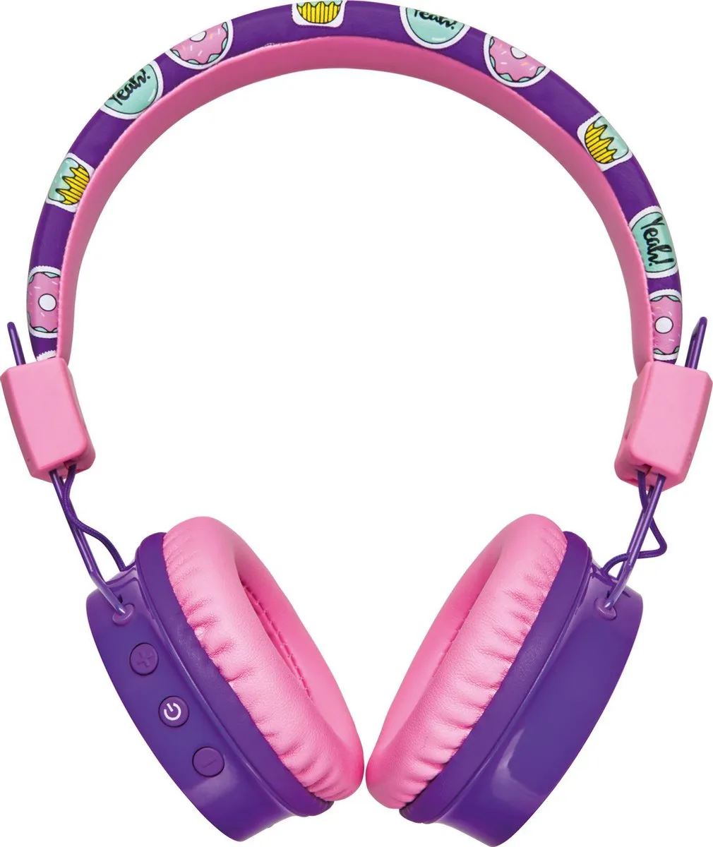 Trust Comi Kinder Koptelefoon 23608 - Paars