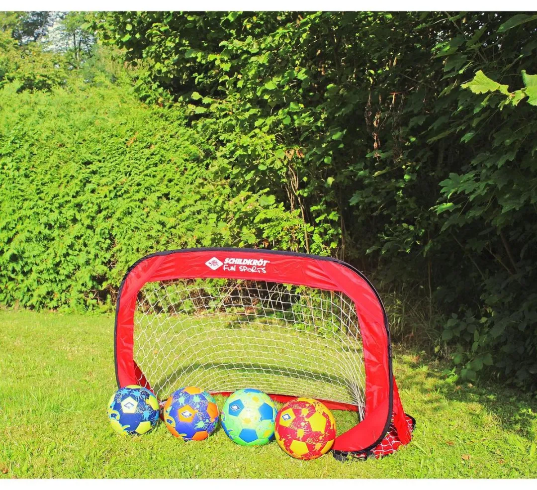 Schildkröt Voetbaldoel - 2 Stuks - Rood
