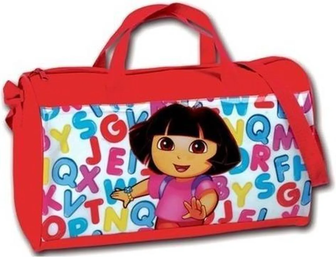 Nickelodeon Dora Alfabet Sporttas