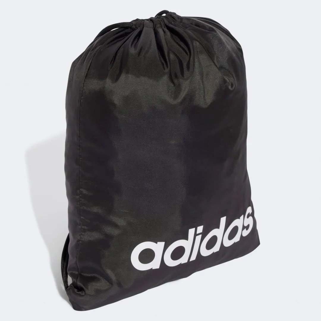 Adidas Linear Gymsack Sporttas - Zwart/Wit