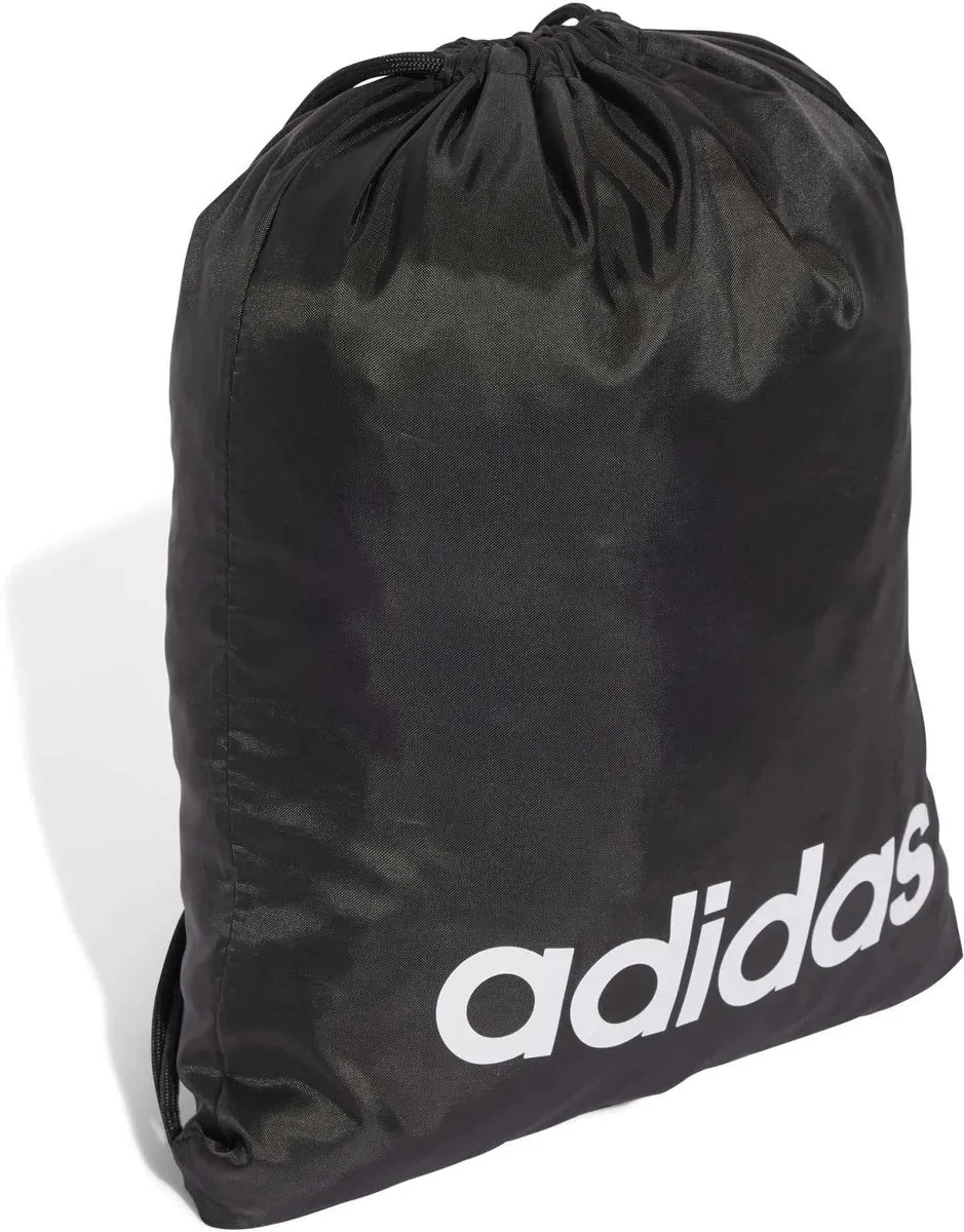 Adidas Linear Gymsack Sporttas - Zwart/Wit