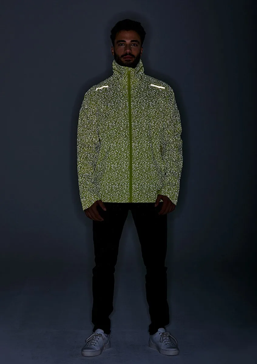 Basil Skane Regenjas - Heren - Neongeel - XL