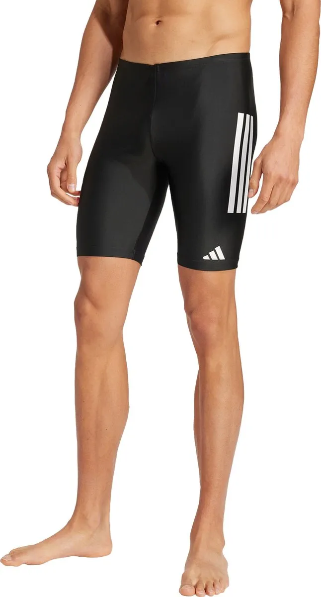 adidas Performance 3-Stripes Zwembroek 8-inch JN6537 - S - Zwart
