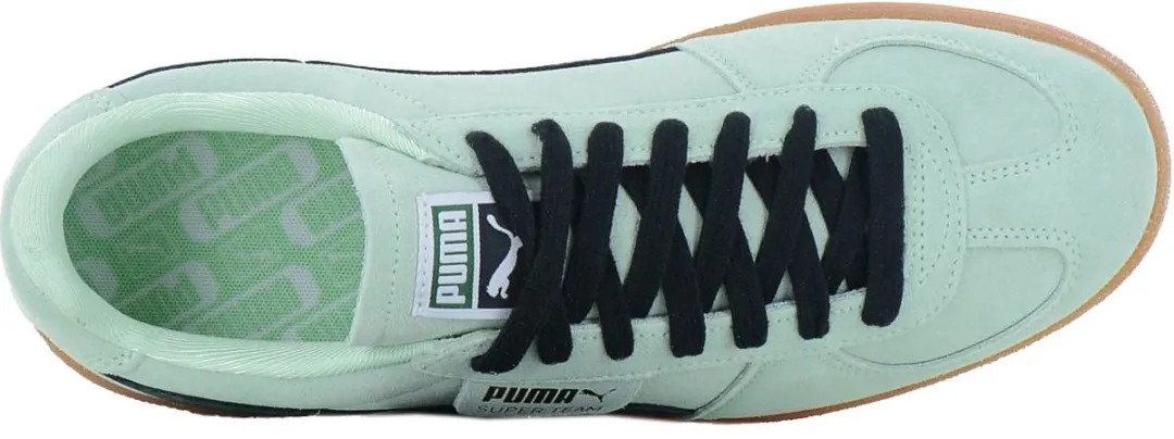 PUMA Super Team Suede Heren Sneakers - Groen - Maat 44.5