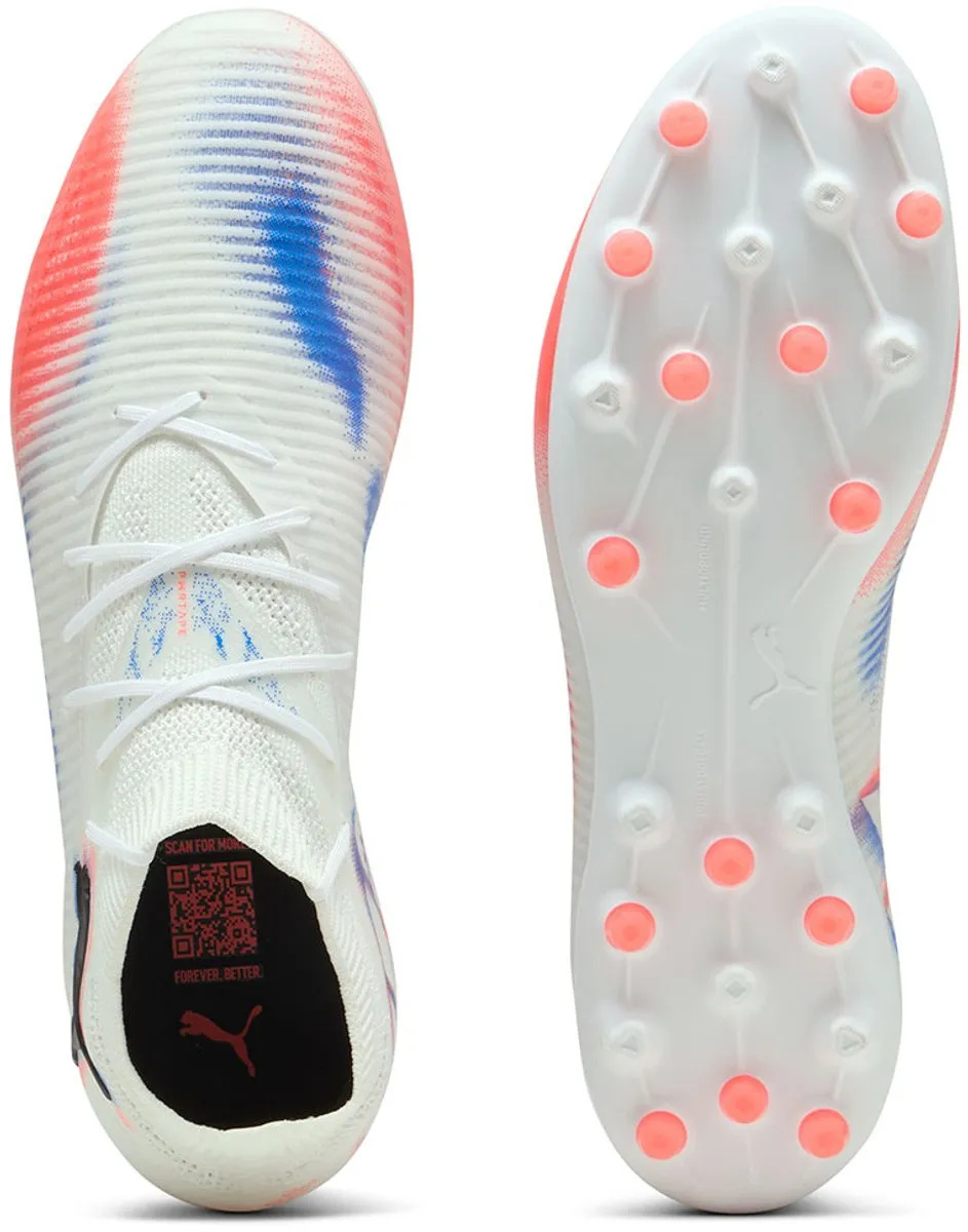 PUMA Future 8 Pro Mg Voetbalschoenen 43 - Wit