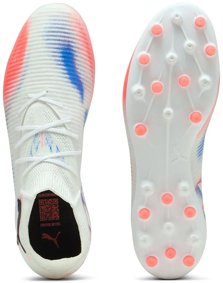 PUMA Future 8 Pro Mg Voetbalschoenen 43 - Wit