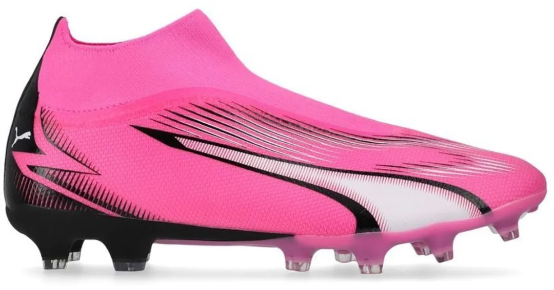 PUMA Ultra Match+ LL FG/AG Voetbalschoenen 45 - Roze