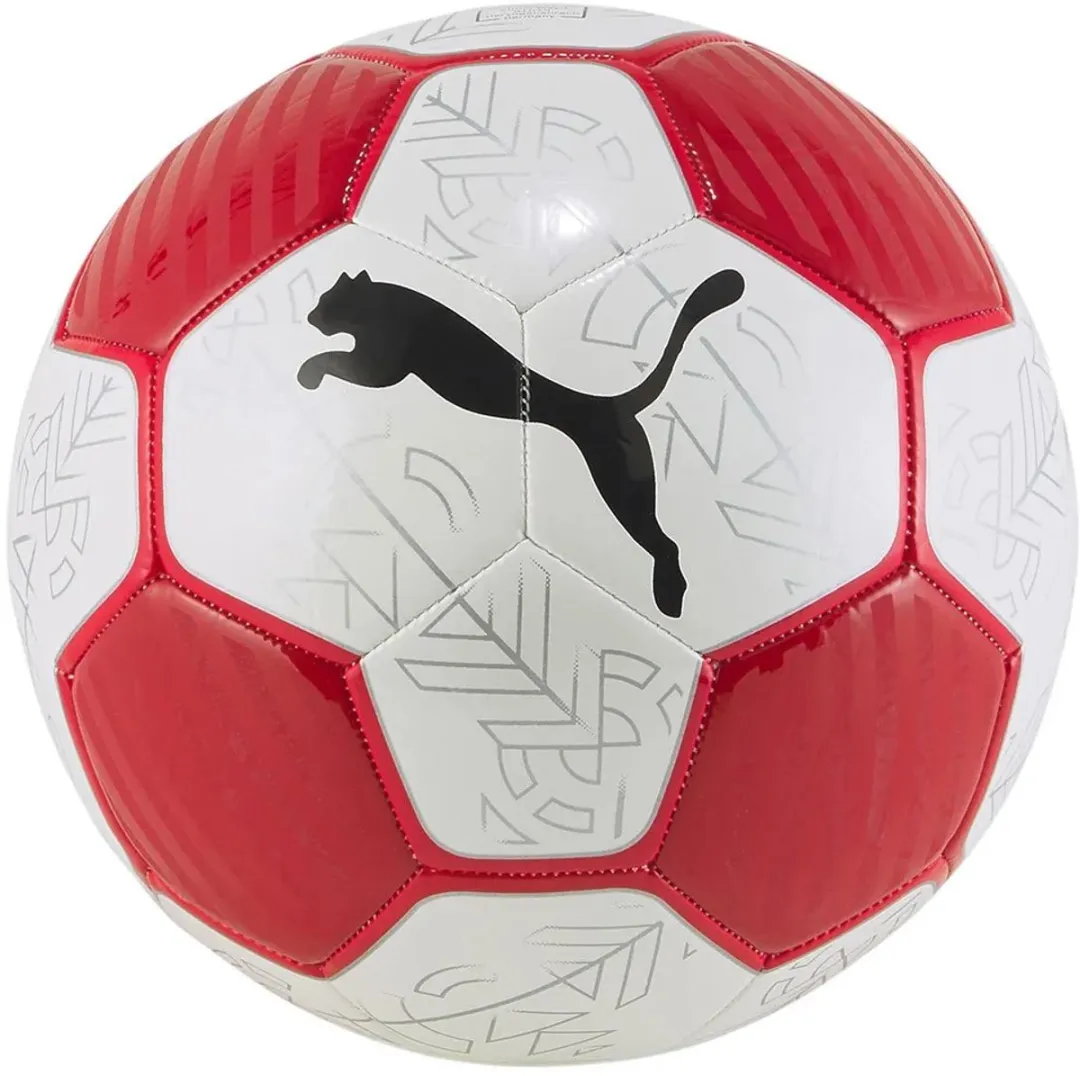 PUMA Voetbal - Maat 5 - Wit/Rood/Zwart