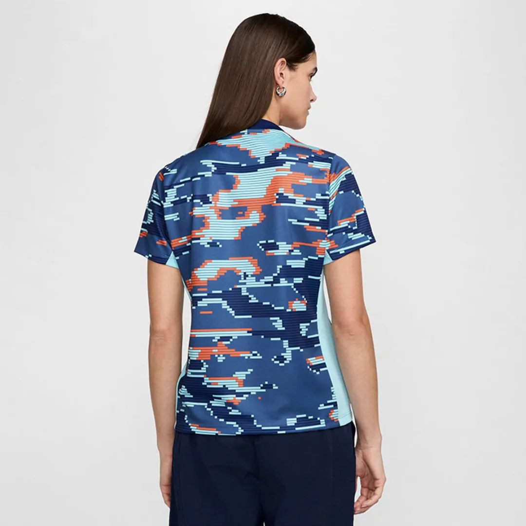 Nike Pre-Match Top Dames 2024/2026 - XS - Blauw Oranje