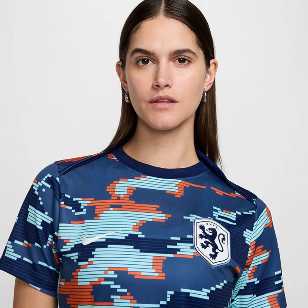 Nike Pre-Match Top Dames 2024/2026 - XS - Blauw Oranje