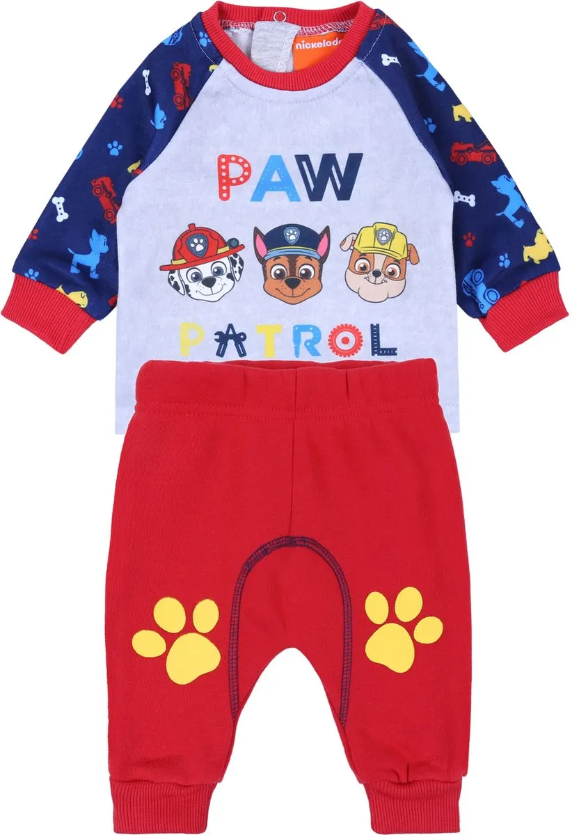 Disney Paw Patrol Trainingspak - Rood - Maat 80