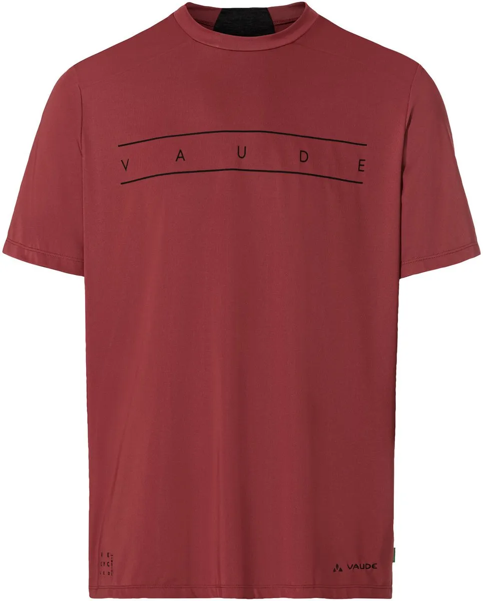Vaude Qimsa Logo T-shirt - L - Rood