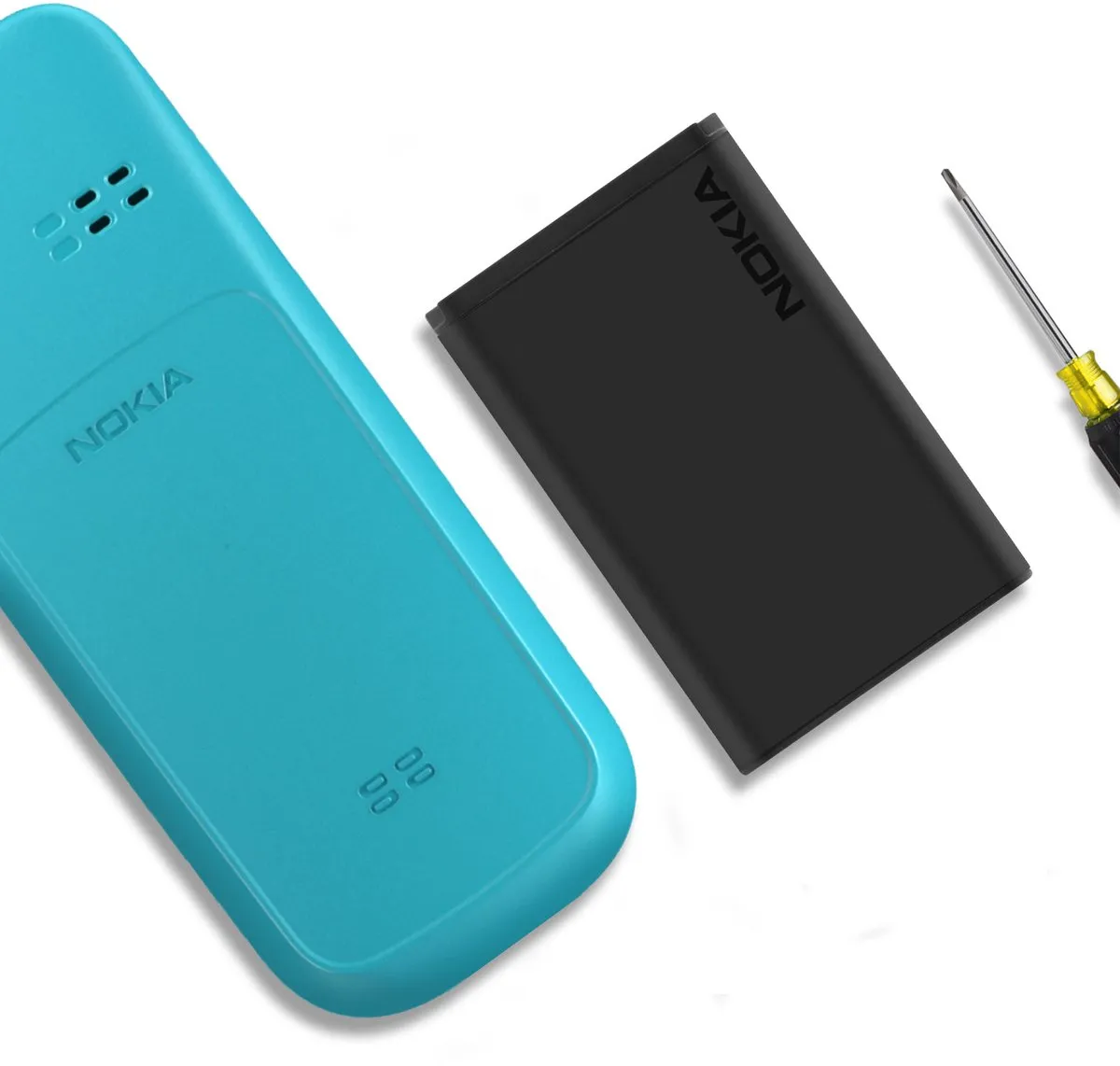 Nokia BL-5CB Li-ion Batterij 800mAh - Zwart