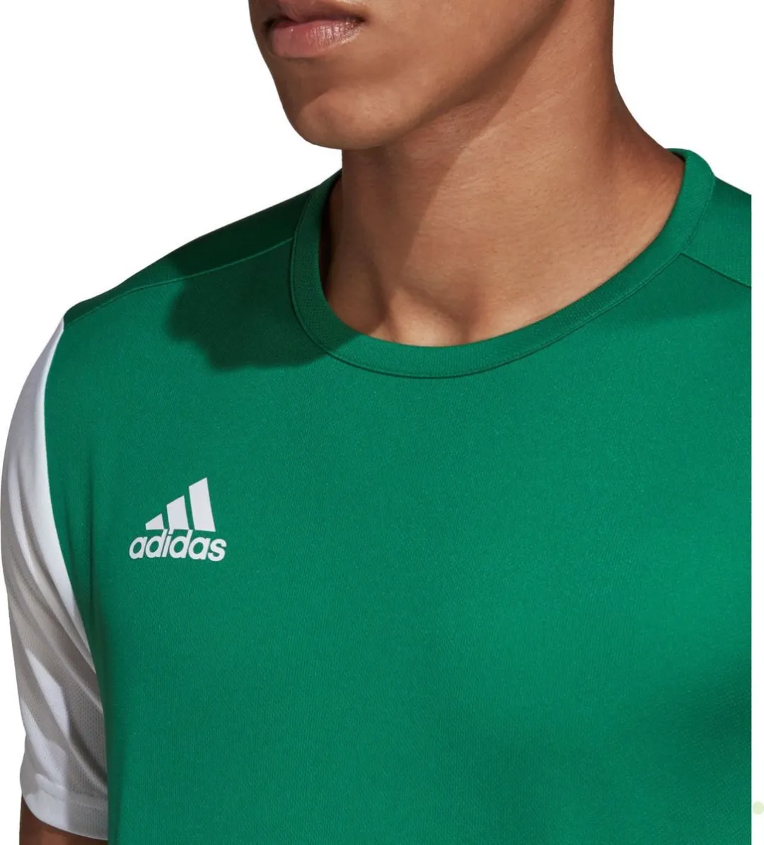adidas Estro 19 Sportshirt M - Groen/Wit