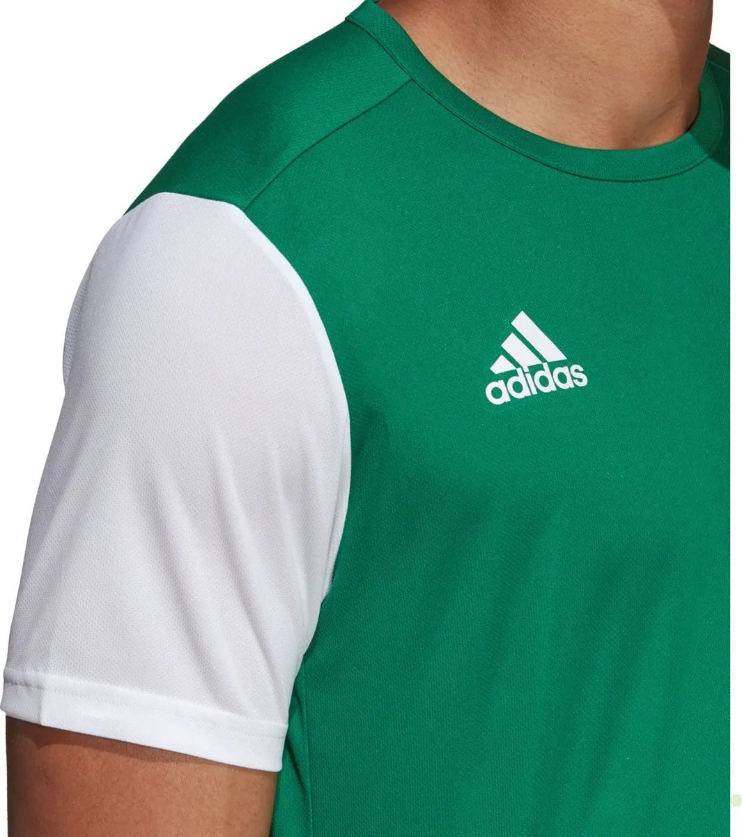 adidas Estro 19 Sportshirt M - Groen/Wit