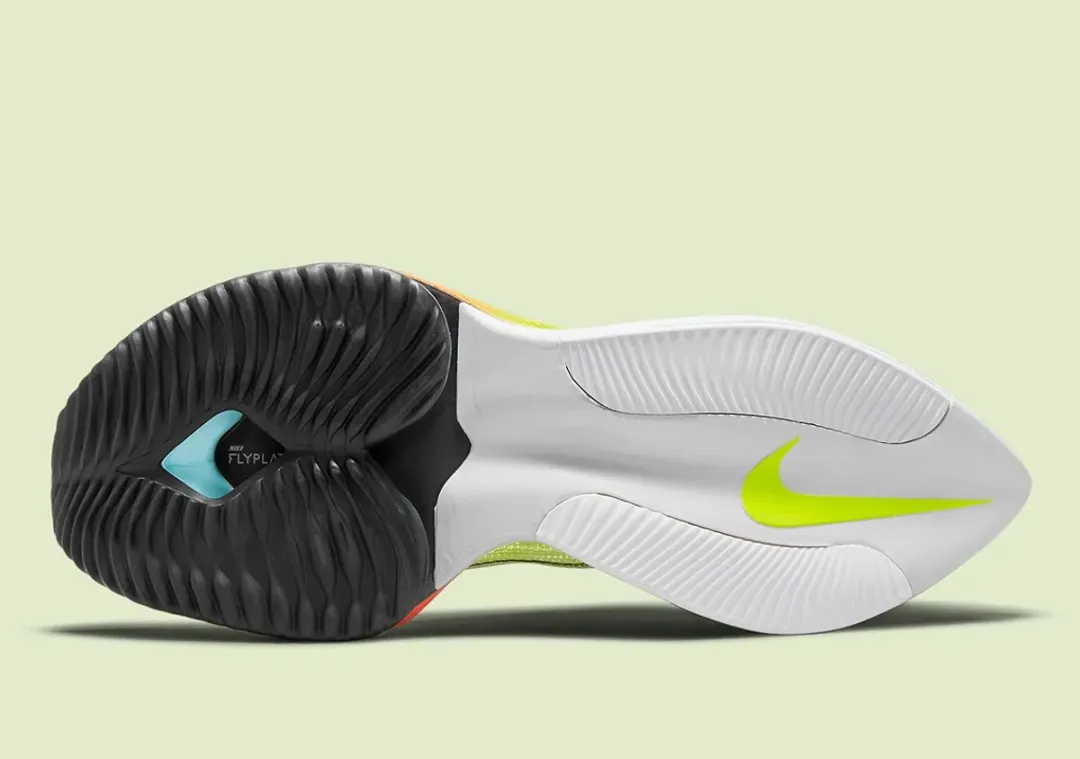 Nike Air Zoom Alphafly Next% Hardloopschoen - 40.5 Geel - afbeelding 6 van 6