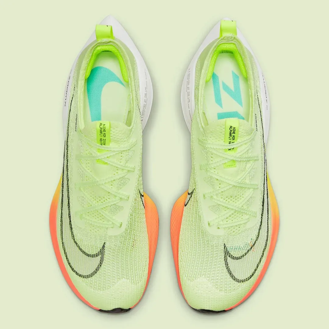 Nike Air Zoom Alphafly Next% Hardloopschoen - 40.5 Geel