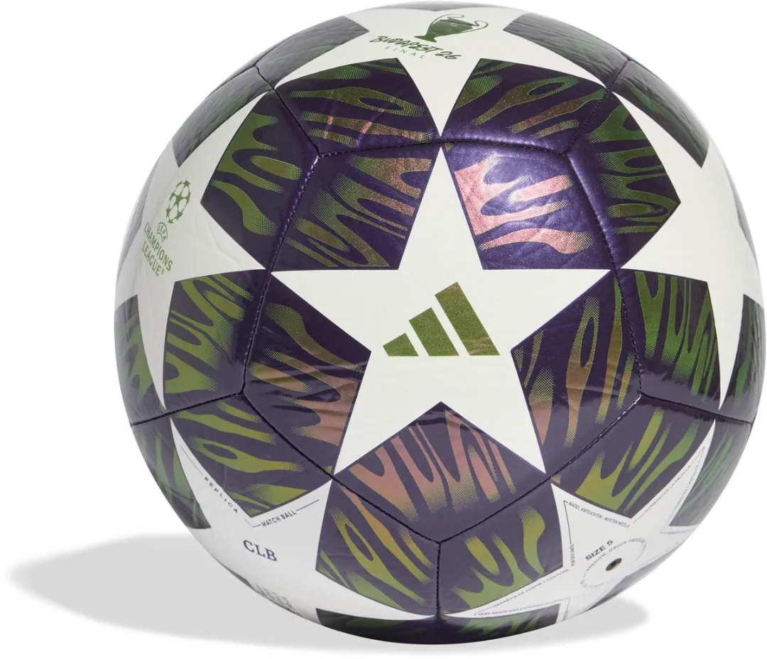 Adidas Voetbal Champions League Finale '26 Budapest - Maat 5 - Paars