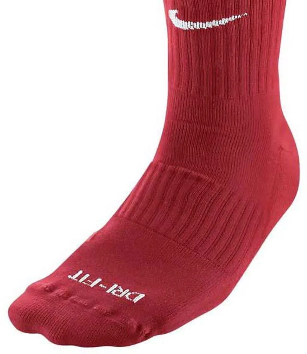 Nike Academy Voetbalkousen SX4120-601 - Rood/Wit - Maat 34-38