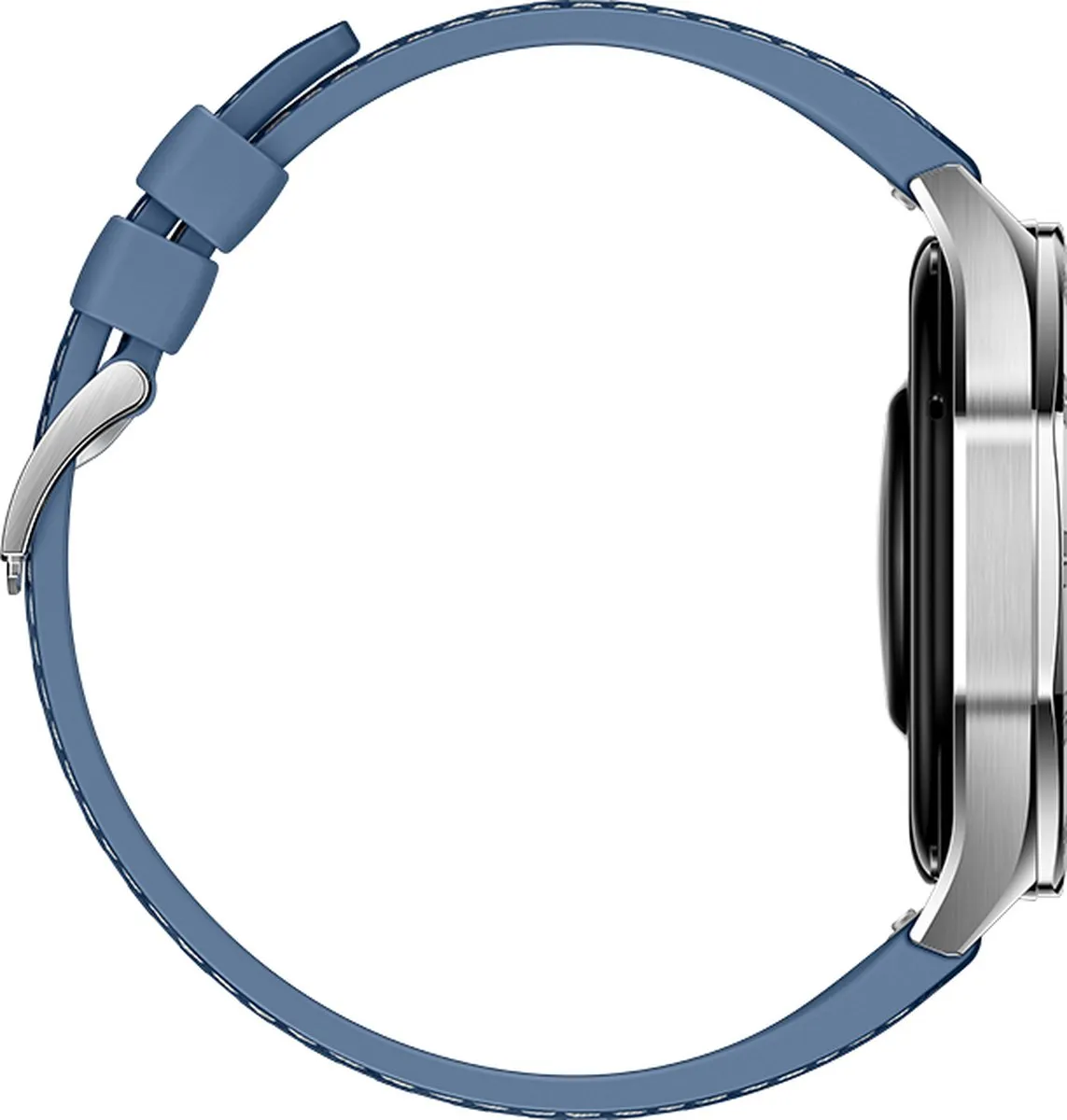 HUAWEI WATCH GT5 46mm Blauw Geweven Horlogeband - Verbeterd 24/7 gezondheidsbeheer - Tot 2 weken batterijduur - Compatibel met iOS & Android