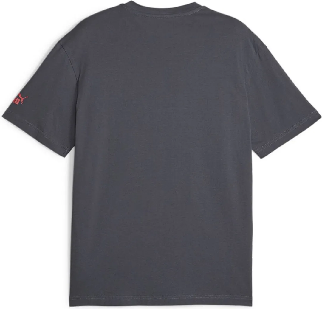 PUMA ACM Voetbal Cultuur Korte Mouw T-shirt - S - Strong Gray