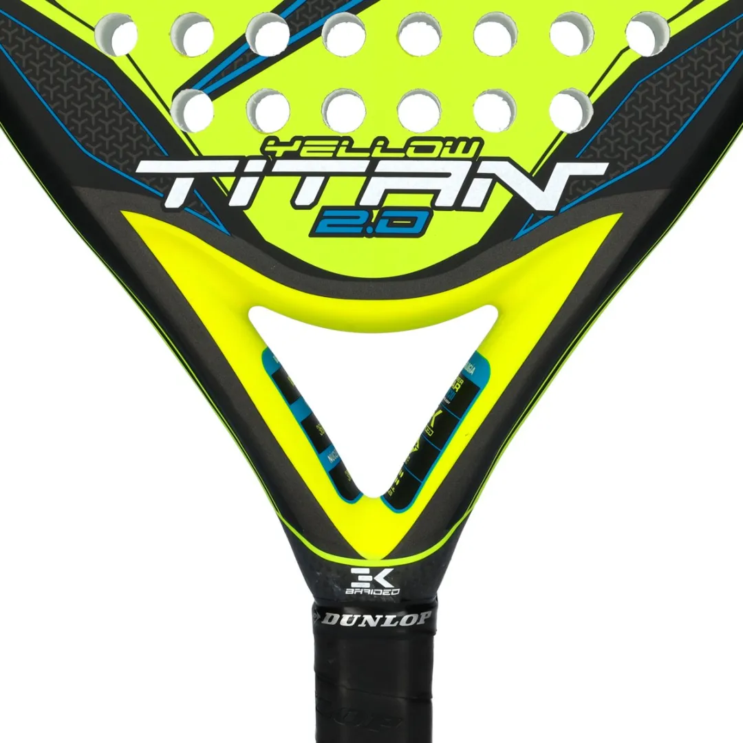Dunlop Titan 2.0 Padelracket Geel - L0