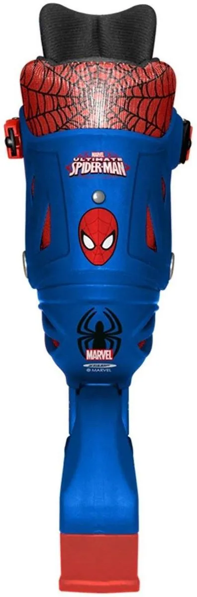 Marvel Spider-Man Hardboot Inline Skates 55mm - Maat 27-30 - Rood/Blauw
