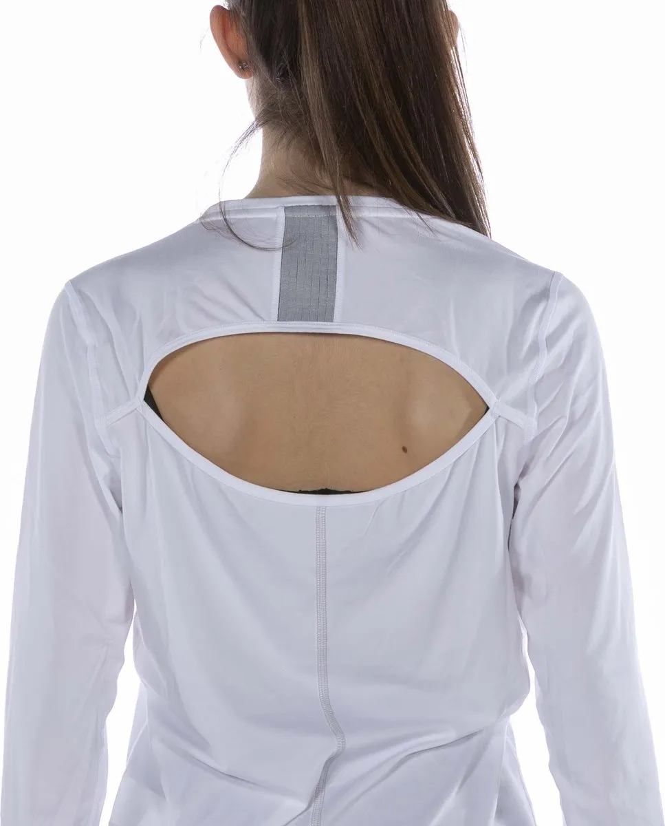 PUMA Cloudspun Marathon LS Shirt Dames - M - Wit