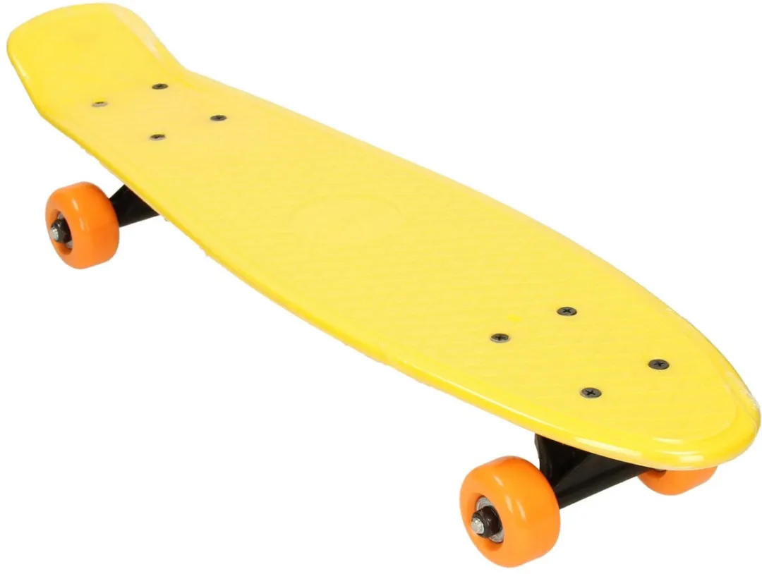 Toi-Toys Skateboard 55cm - Geel