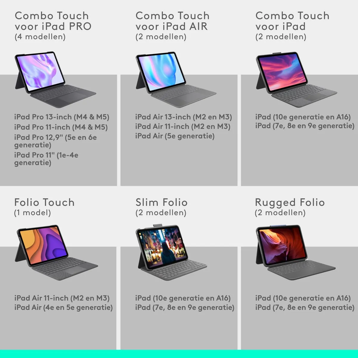 Logitech Combo Touch iPad Air 13